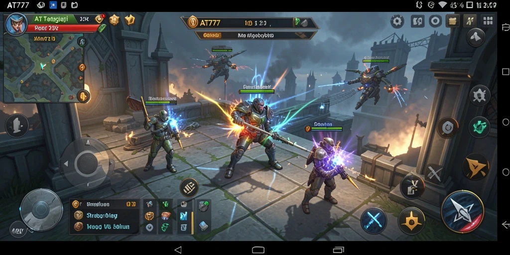 Tampilan gameplay strategi AT777 yang seru dan menantang.