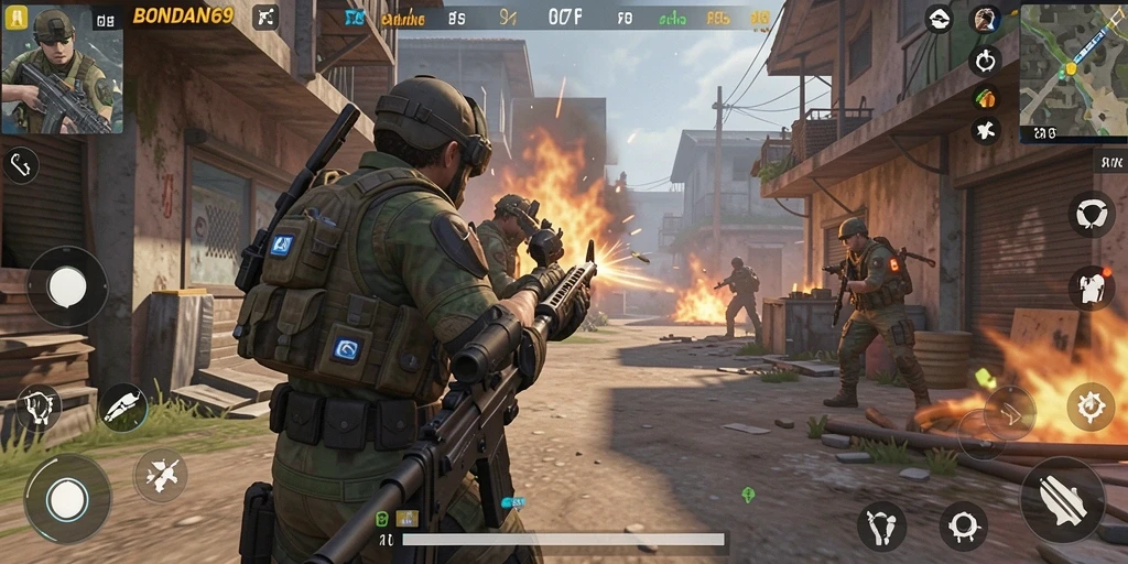 Tampilan gameplay yang seru dan mendebarkan di BONDAN69.
