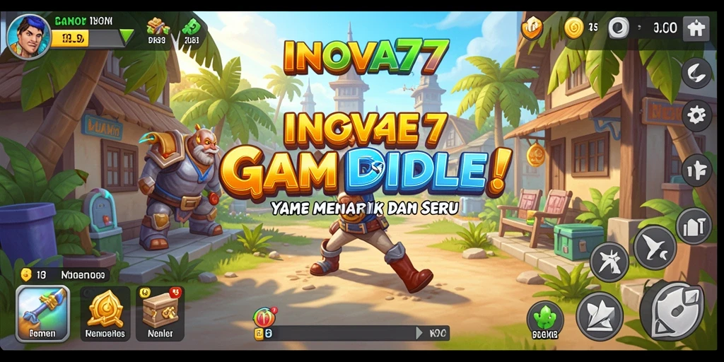 Tampilan menarik dari gameplay INOVA77 yang seru dan interaktif.