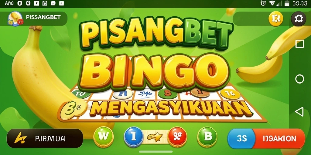 Tampilan gameplay seru dan interaktif Bingo di PISANGBET.