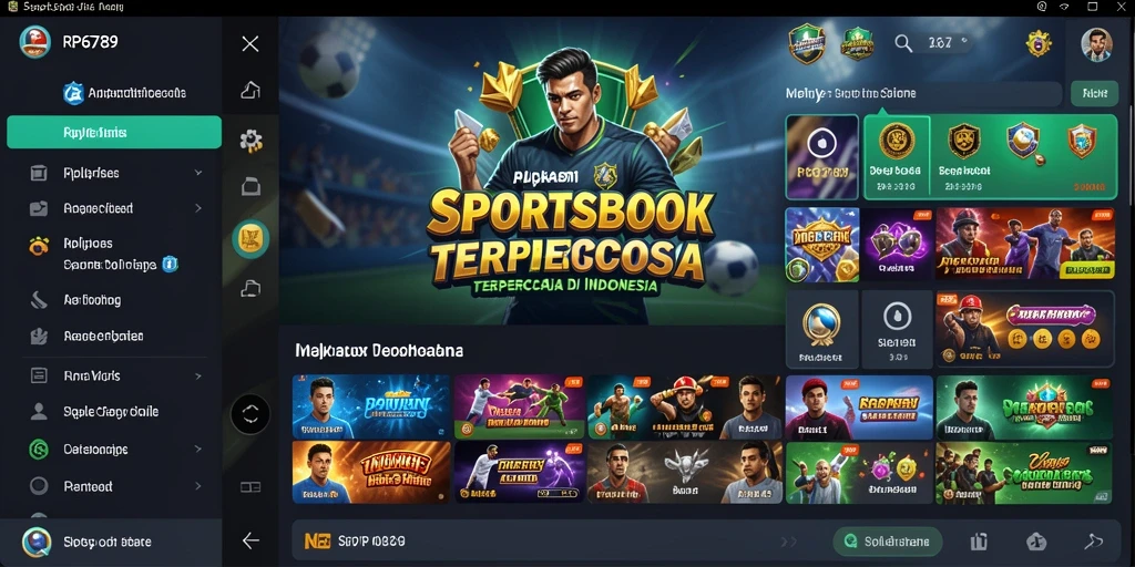 Screenshot gameplay Sportsbook yang menarik di RP6789.