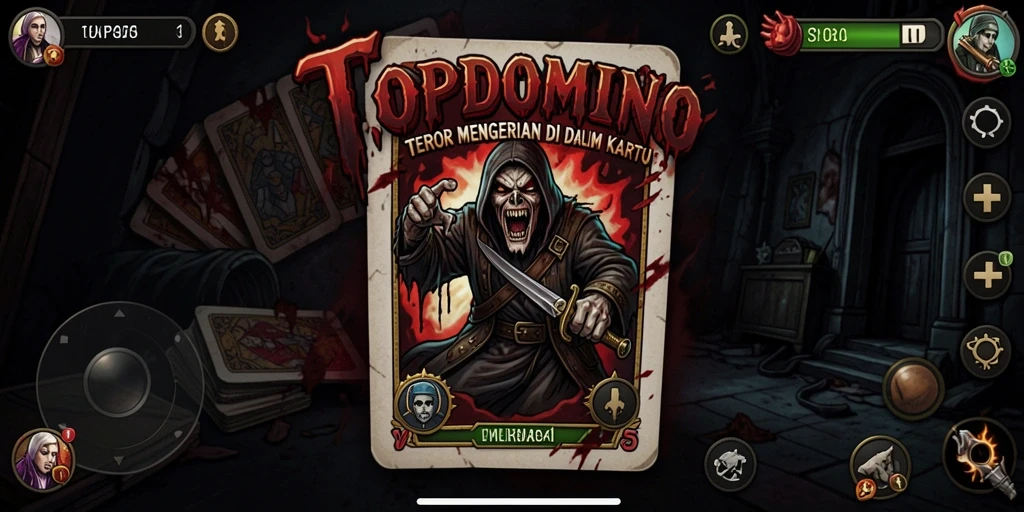 Gameplay menegangkan dengan elemen horor kental di TOPDOMINO.